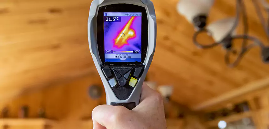 Infrared Camera Roof Leak Detection in Palmer Lake