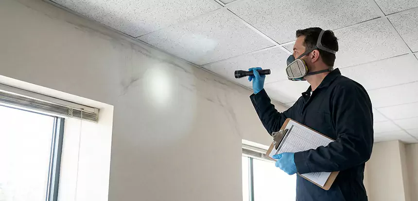 Ceiling Water Damage Inspection in Palmer Lake