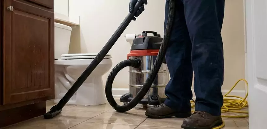 Fix Bathroom Floor Water Damage Palmer Lake