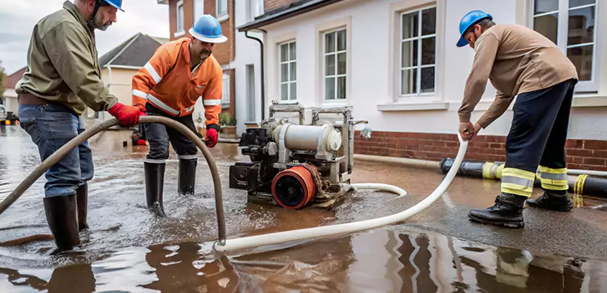 Sewage Spill Cleanup Palmer Lake