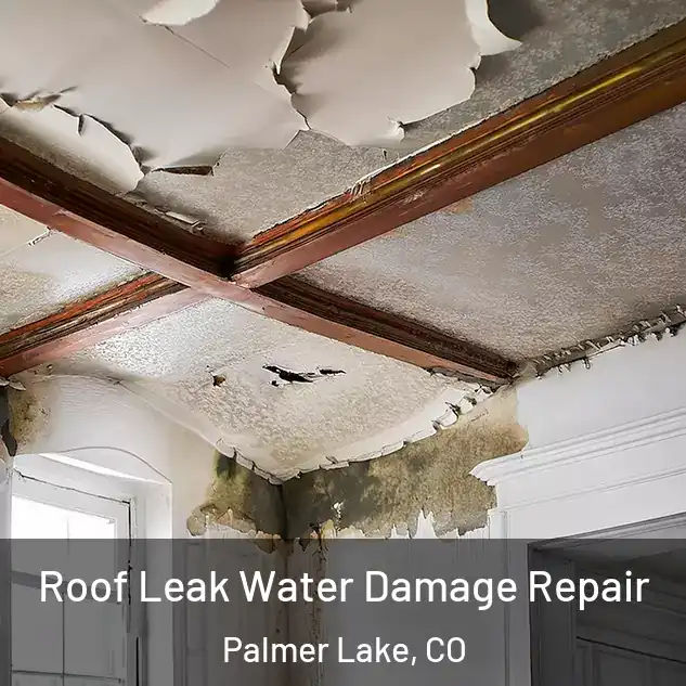  Roof Leak Water Damage Repair Palmer Lake, CO