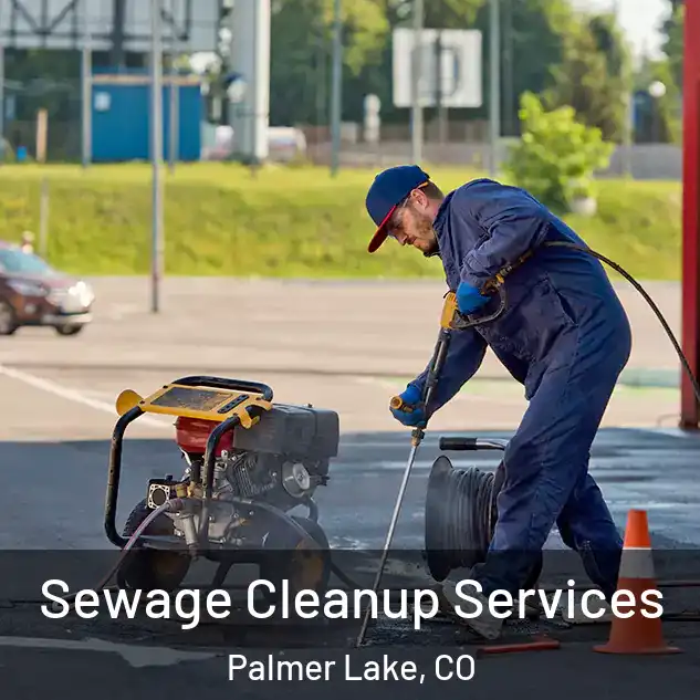  Sewage Cleanup Services Palmer Lake, CO