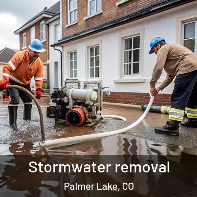  Stormwater removal Palmer Lake, CO